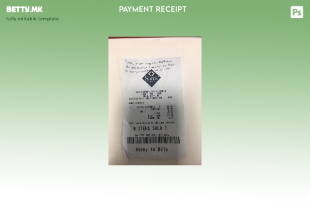 Модерен стил на САД Шаблон за уплатница во аптека за клубови во САД